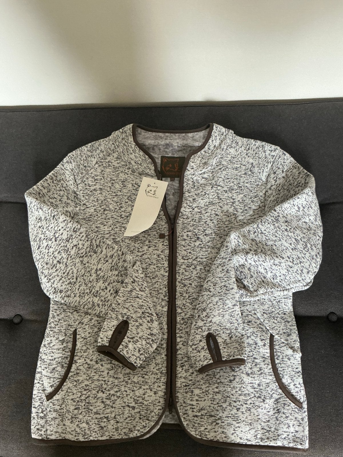 Nieuw John Field Lichtgewicht Fleece Jas XXL, Ophalen of Verzenden, Nieuw, Overige maten, Grijs