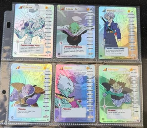 DBZ CCG Frieza Saga Redemption Hi-Tech set compleet, Ophalen of Verzenden, Zo goed als nieuw