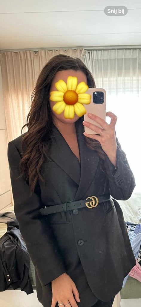 Hair Elements Open Top haarstuk, Ophalen of Verzenden, Zo goed als nieuw, Pruik of Haarverlenging