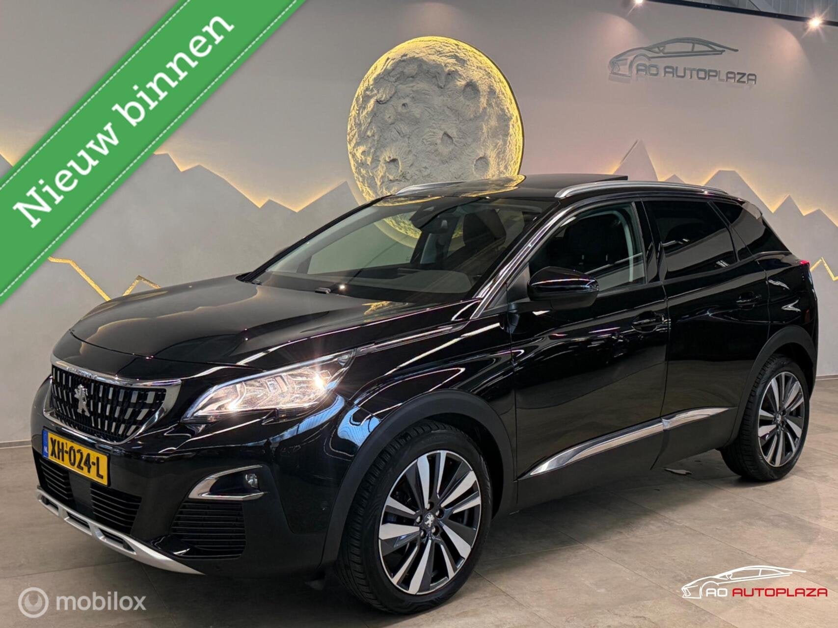 Peugeot 3008 1.2 PureTech Allure Panorama/Keyless/LEES TEKST, Auto's, 1199 cc, Zwart, Origineel Nederlands, Bedrijf