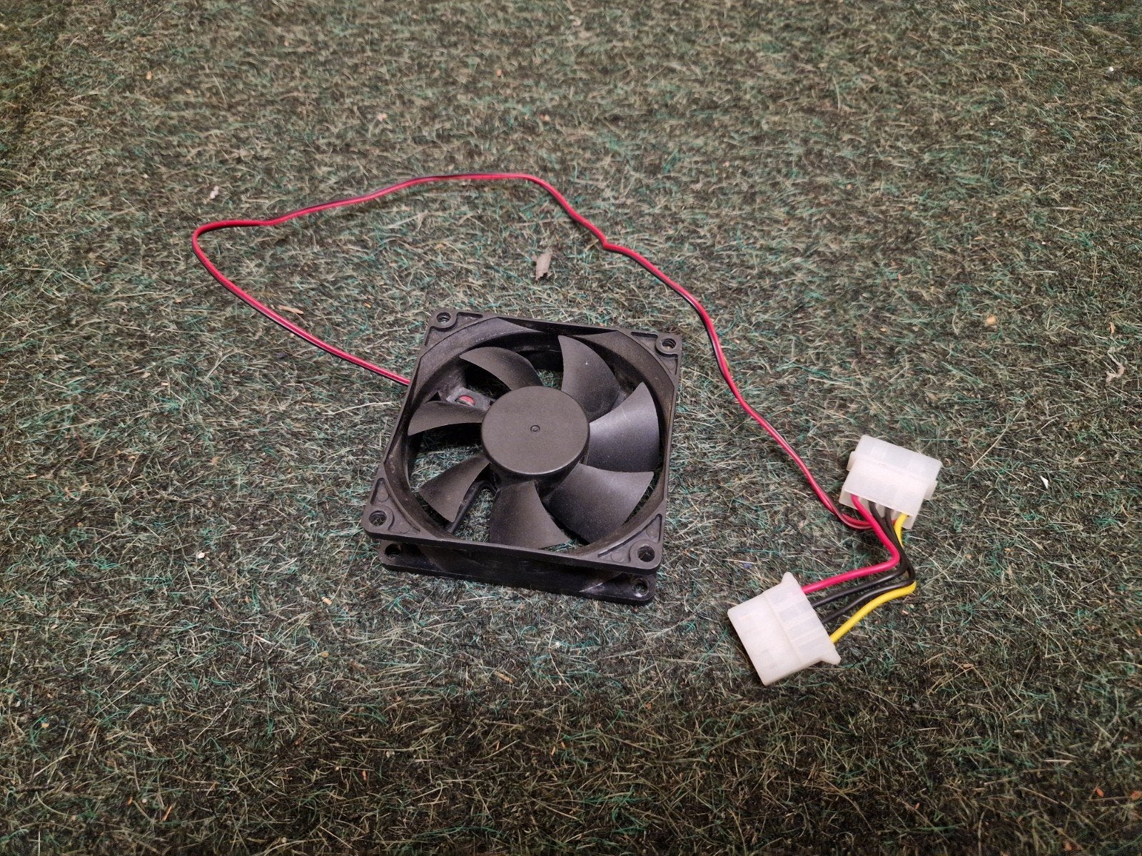 K-MEX FJ802512SM(N) 80mm PC case fan met Molex, Ophalen of Verzenden, Gebruikt, Luchtkoeling