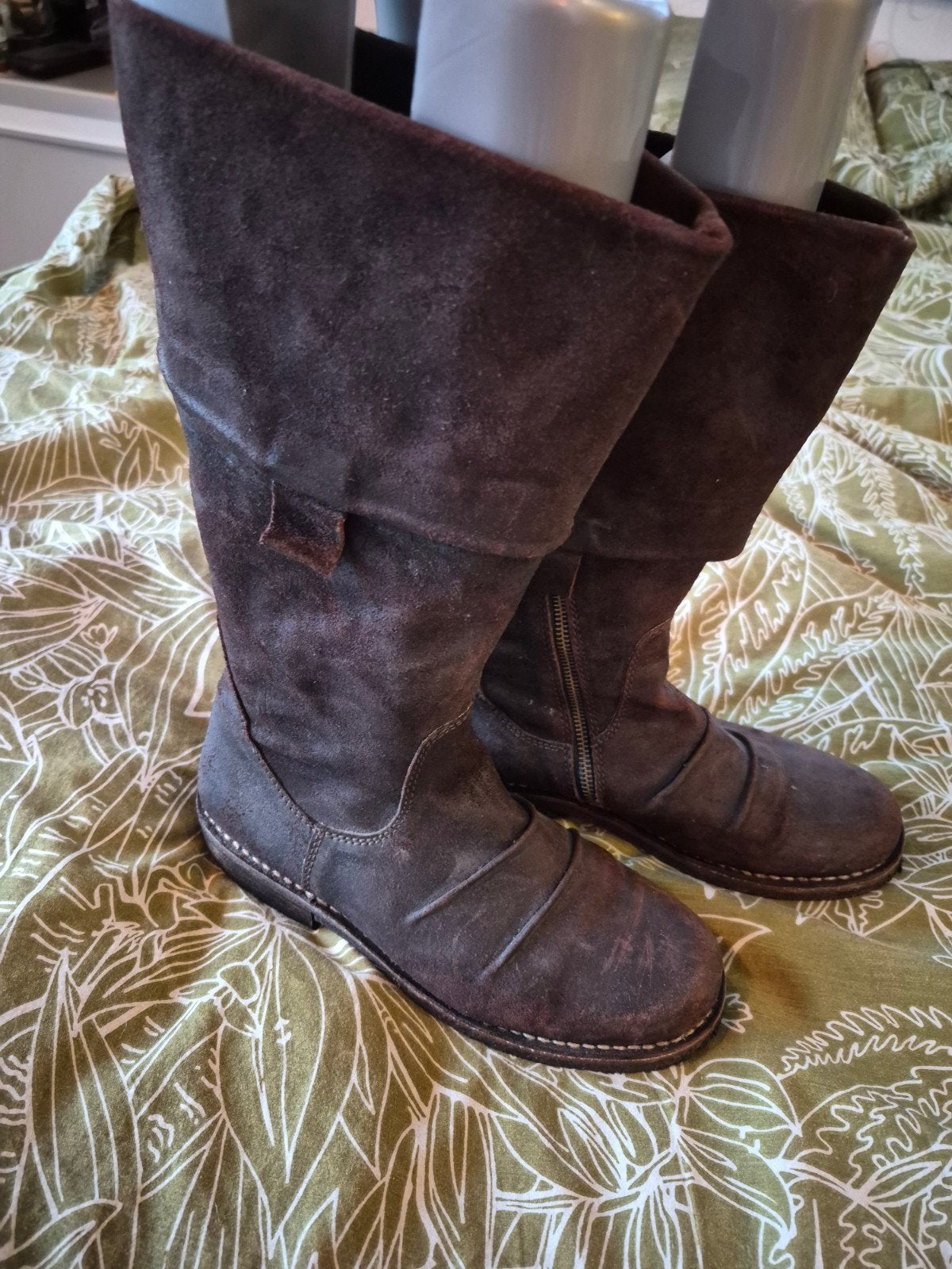 Stoere Wolky laarzen 39. Herfst, outdoor., Kleding | Dames, Ophalen of Verzenden, Zo goed als nieuw, Zwart, Hoge laarzen