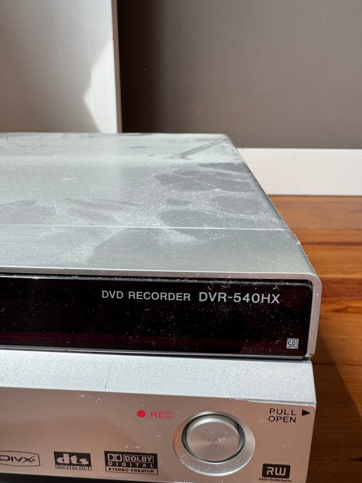 Pioneer DVD Recorder DVR-540HX met harddisk, Audio, Tv en Foto, Dvd-spelers, Ophalen, Gebruikt, Met harddisk, Dvd-recorder