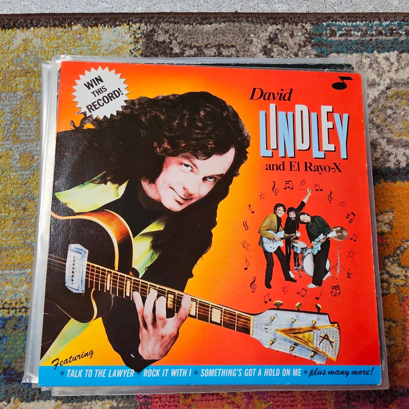 David Lindley and El Rayo-X LP - Rock, Pop, Blues, LP, Ophalen of Verzenden, Zo goed als nieuw, 12 inch