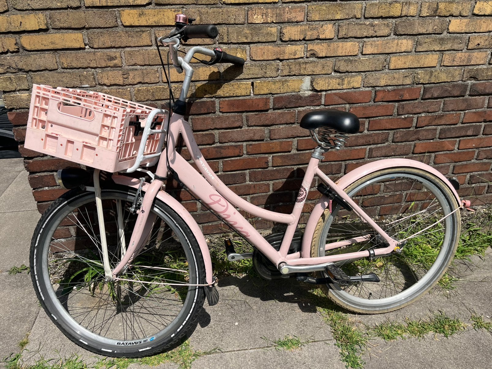 Batavus Diva meisjesfiets, Terugtraprem, Ophalen, 26 inch of meer, Handrem