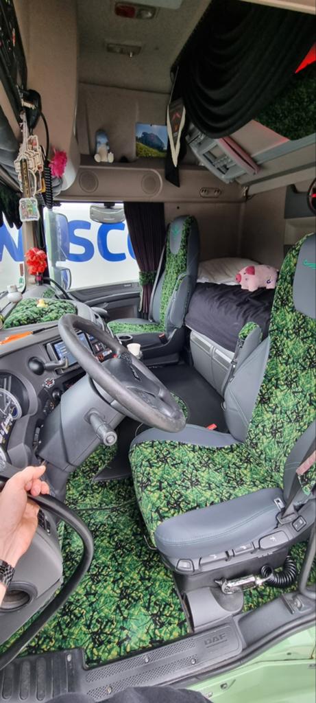 Stoelhoezen daf xf 106, Ophalen of Verzenden, Gebruikt, DAF, Interieur en Bekleding