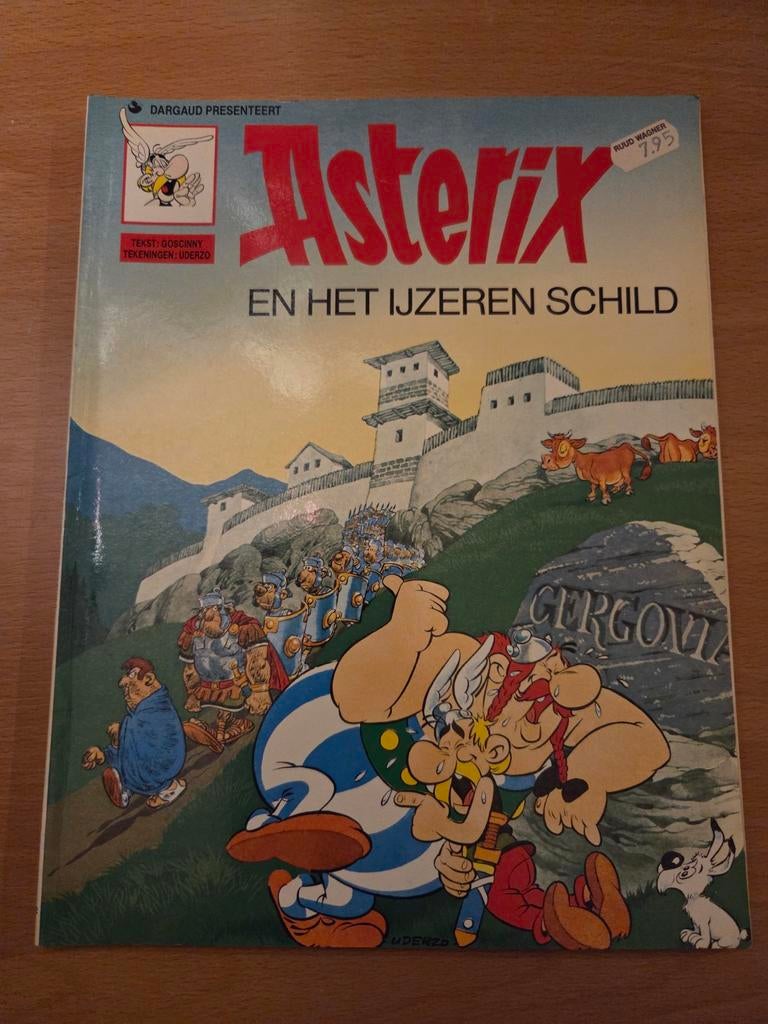 Asterix en het IJzeren Schild, Boeken, Stripboeken, Eén stripboek, Verzenden, Gelezen, Goscinny & Uderzo