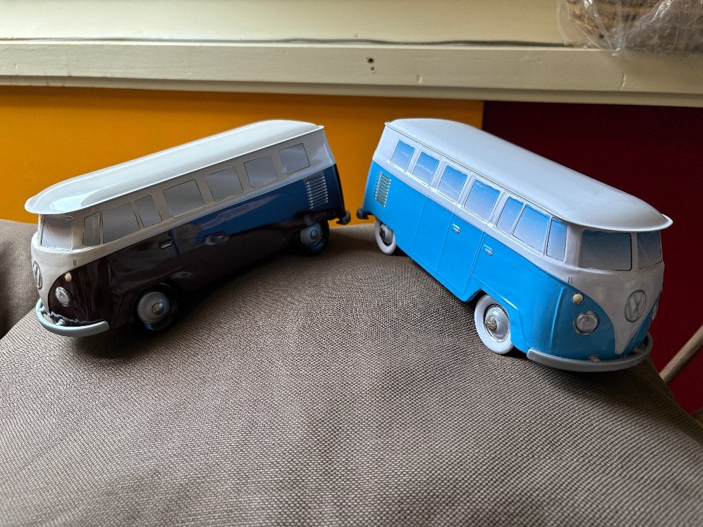 2 blikken VW volkswagen busjes, Verzamelen, Ophalen of Verzenden, Zo goed als nieuw, Overige