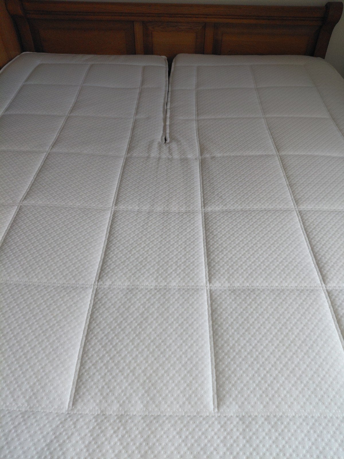 Splittopper 160 x 200 cm, Huis en Inrichting, Ophalen, Tweepersoons, Zo goed als nieuw, 200 cm