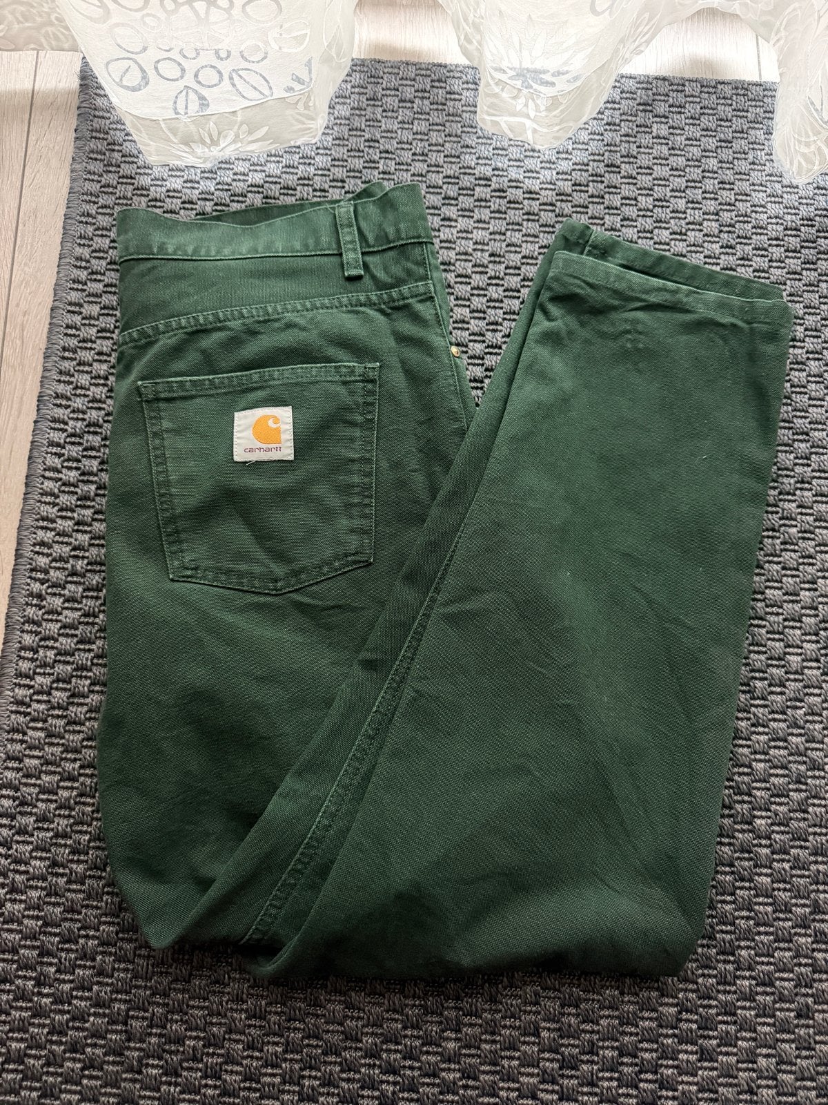 Carhartt WIP Newell Pant - Groen - Nieuw W31, Ophalen, Nieuw, Overige kleuren, W32 (confectie 46) of kleiner