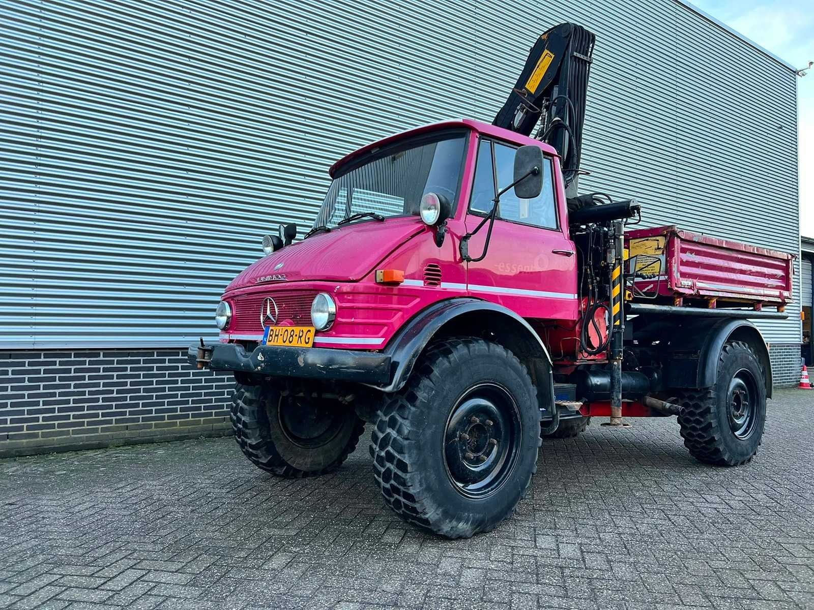 Mercedes Benz - 1983 - Unimog 416 / U1100 - Vrachtwagen, Overige brandstoffen, Bedrijf, 2 stoelen, Te koop
