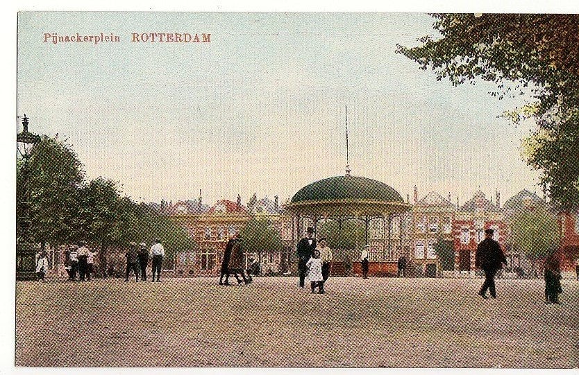 Rotterdam Pijnackerplein 1920., Ophalen, Voor 1920, Gelopen, Zuid-Holland
