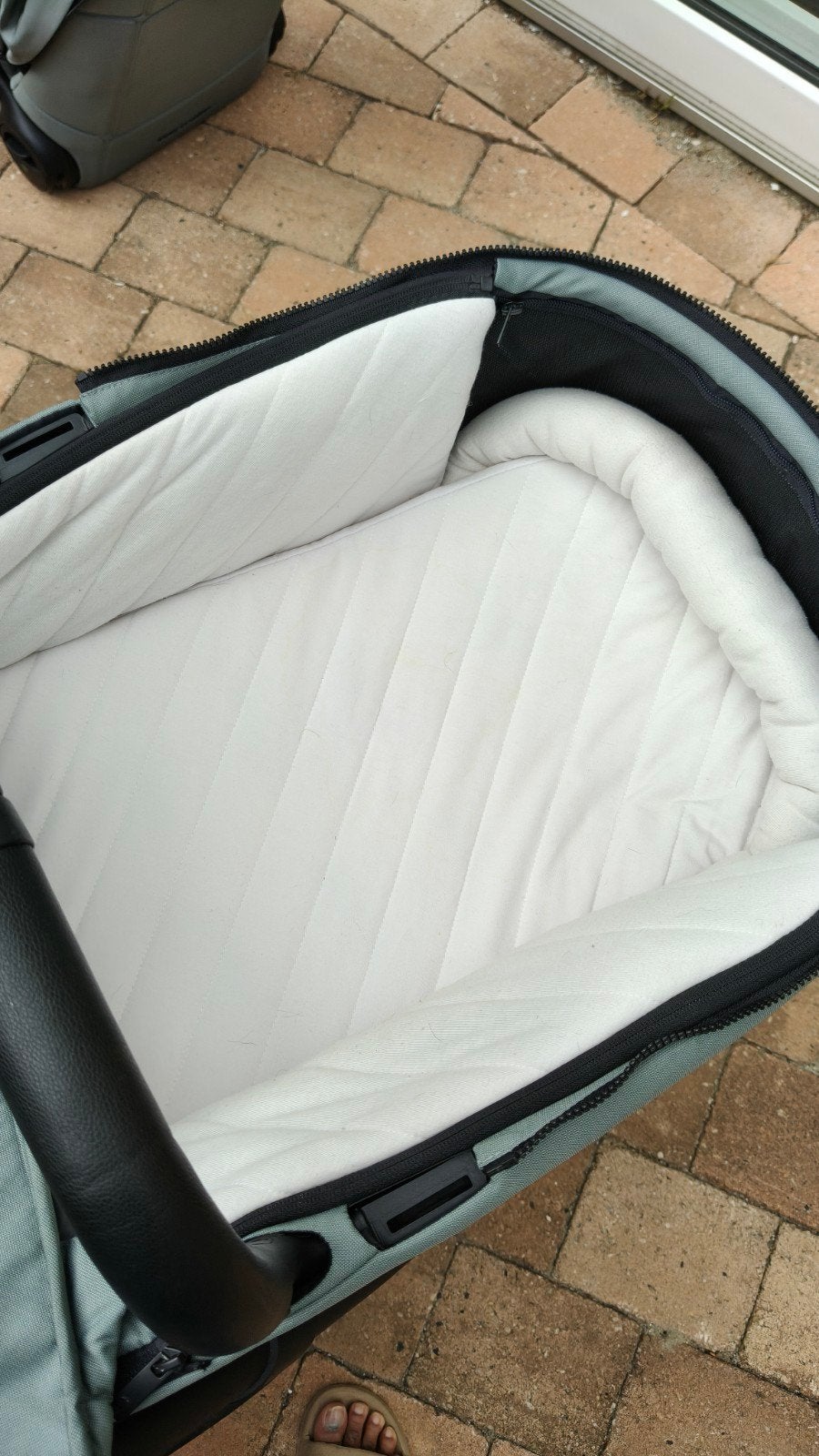 Easywalker Jimmey kinderwagen met reiswieg en zitgedeelte, Gebruikt, Combiwagen, Verstelbare duwstang, Ophalen