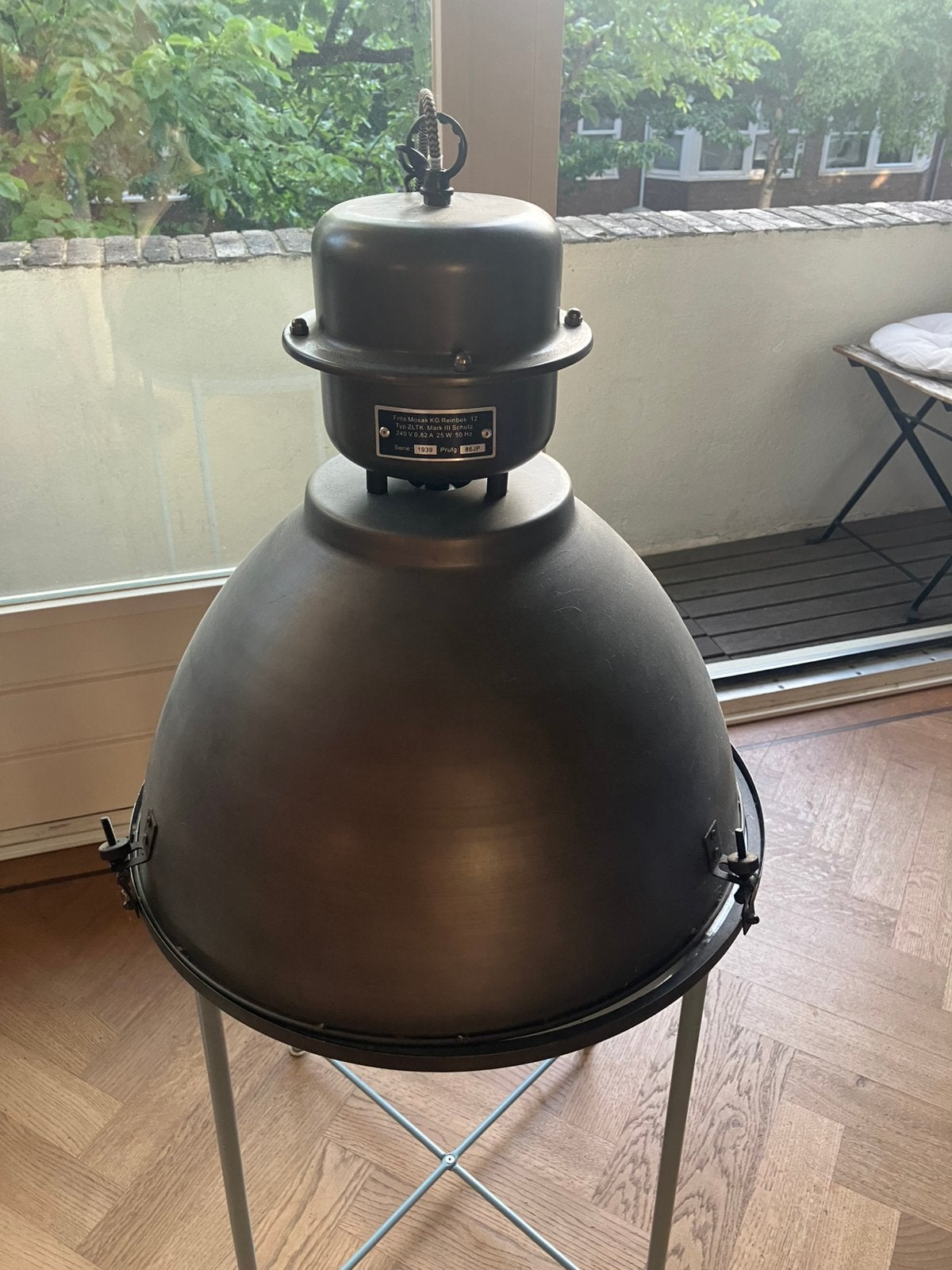 Industriële hanglamp Brilliant Kiki Ø48 cm, Ophalen, Zo goed als nieuw