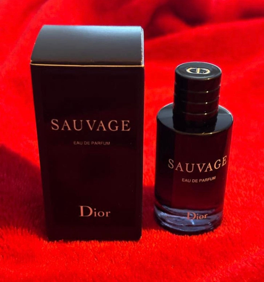 Sauvage eau de parfum miniatuur 10ml, Ophalen of Verzenden, Nieuw