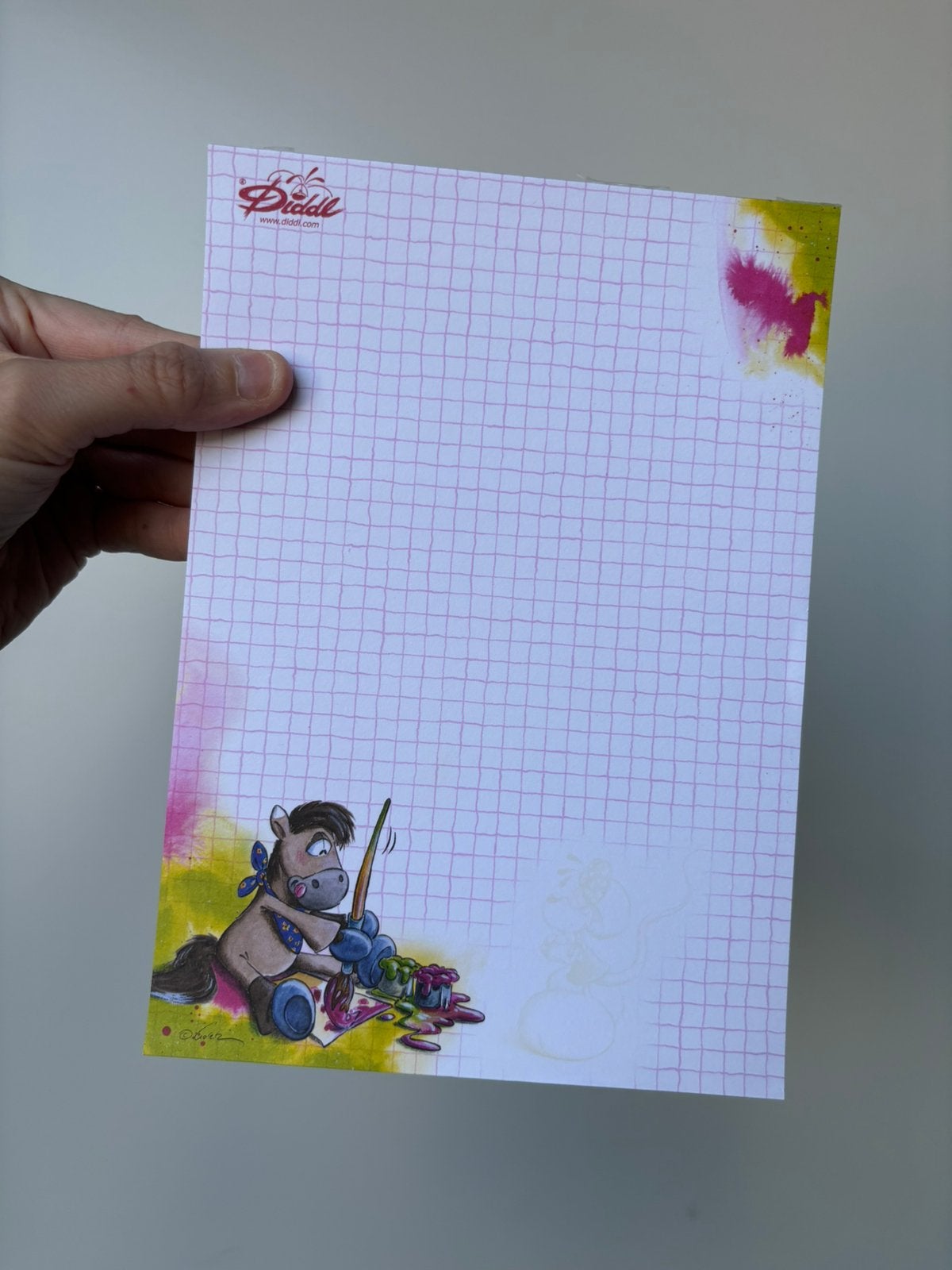 Diddl a5 blok nummer 344, Verzenden, Diddl, Zo goed als nieuw, Papier, Kaart of Schrift