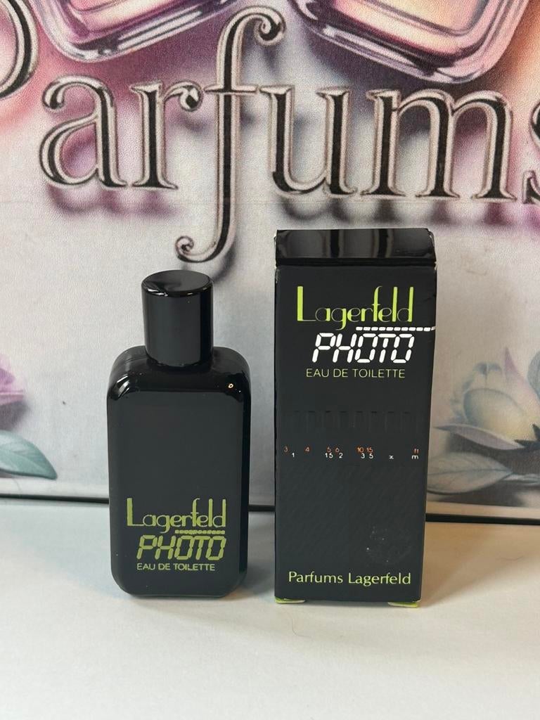 Lagerfeld photo miniature 5ml edt, Ophalen of Verzenden, Nieuw, Miniatuur, Gevuld
