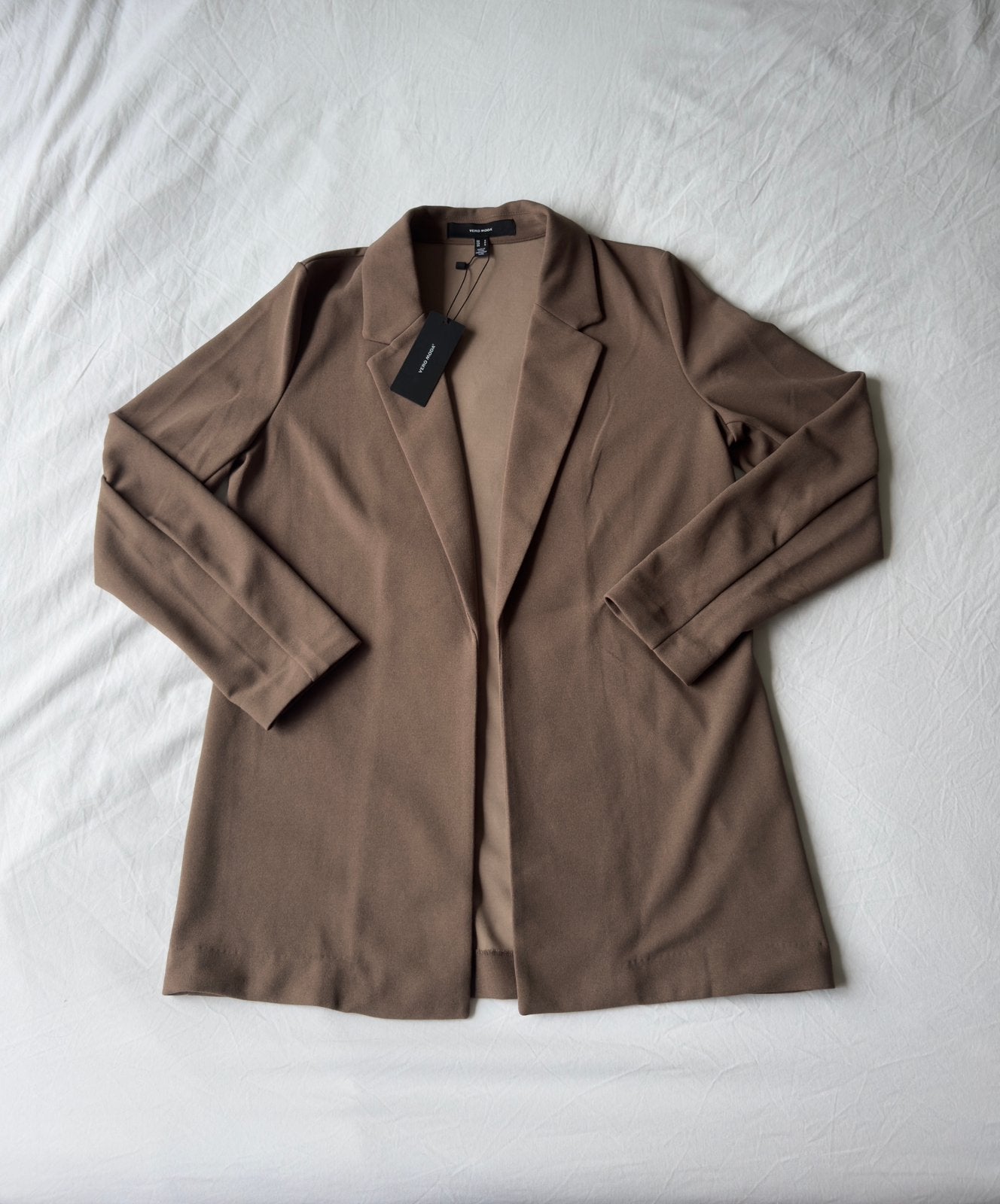 Lange blazer Vero Moda, Kleding | Dames, Ophalen of Verzenden, Nieuw, Maat 36 (S), Bruin