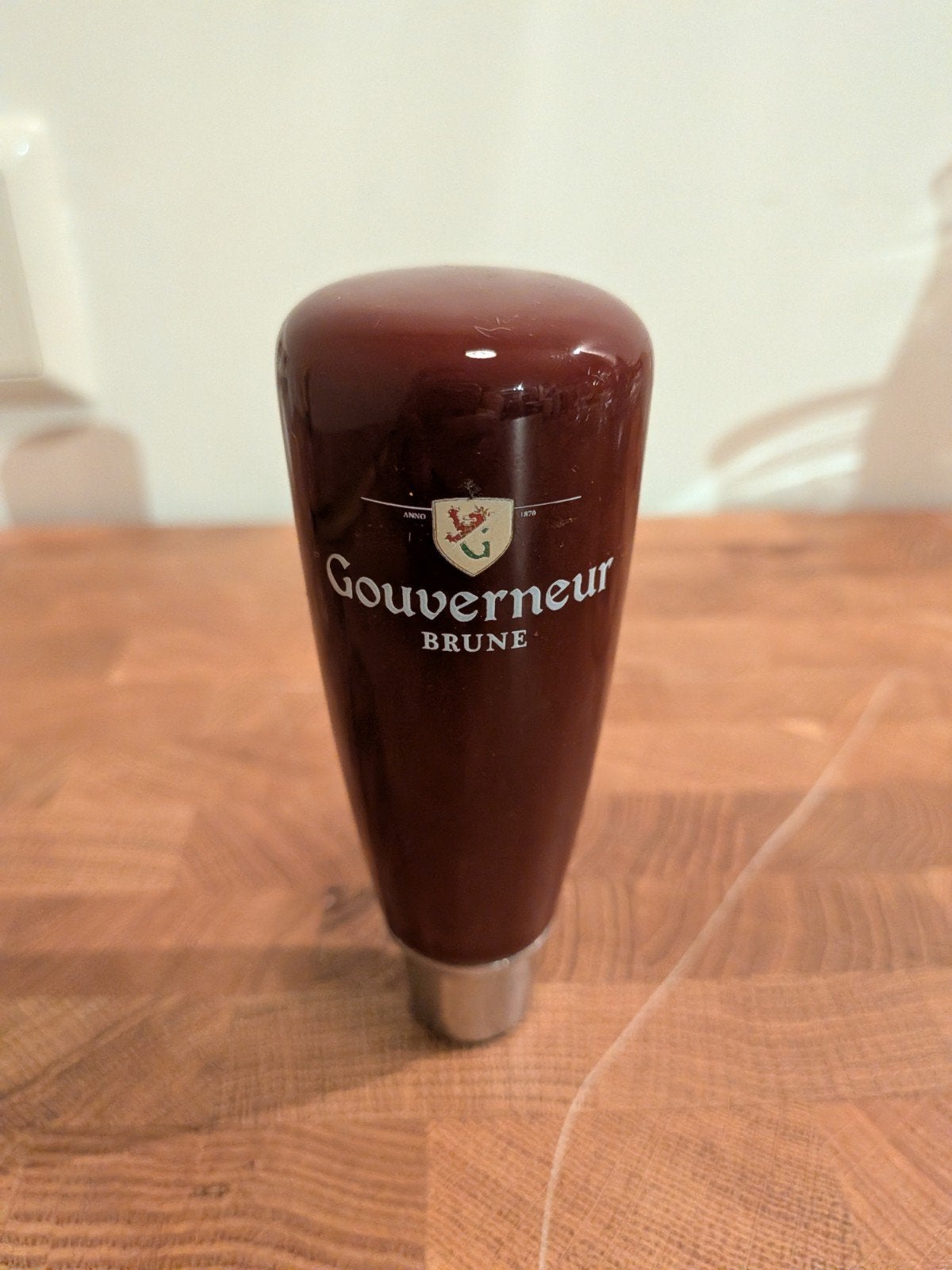 Gouverneur Brune Taphendel - Vintage Brouwerij Item, Verzamelen, Ophalen of Verzenden, Gebruikt, Overige typen, Overige merken