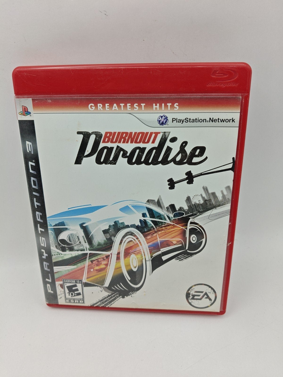 Burnout Paradise PS3, Spelcomputers en Games, Online, Gebruikt, Electronic Arts, 1 speler