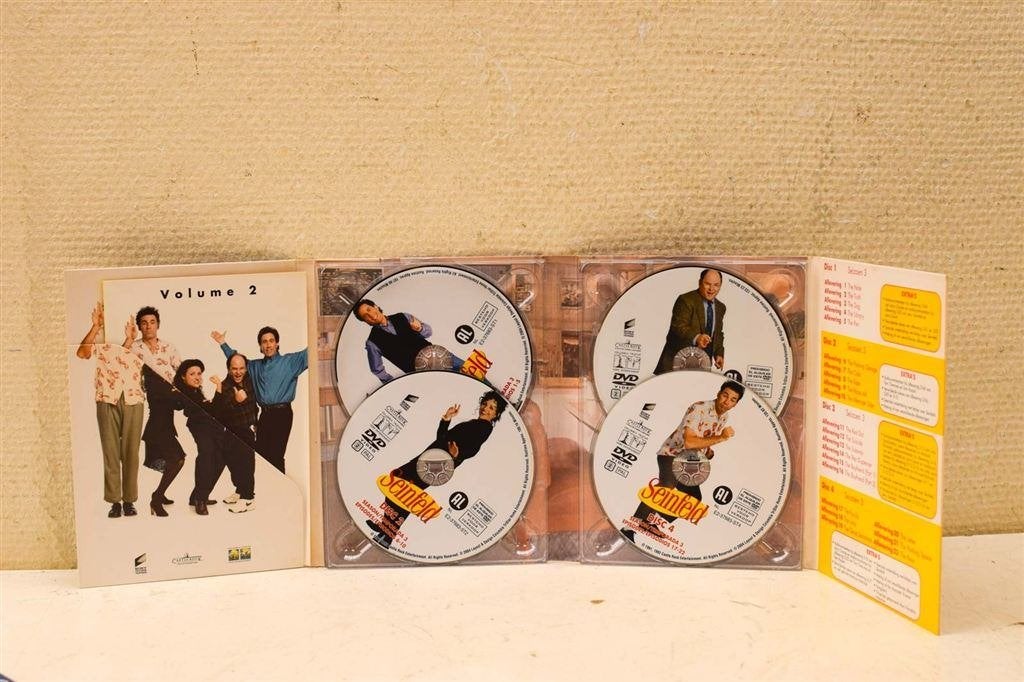 4 dvd box Seinfeld Seizoen 3 48498, Cd's en Dvd's, Ophalen of Verzenden, Gebruikt
