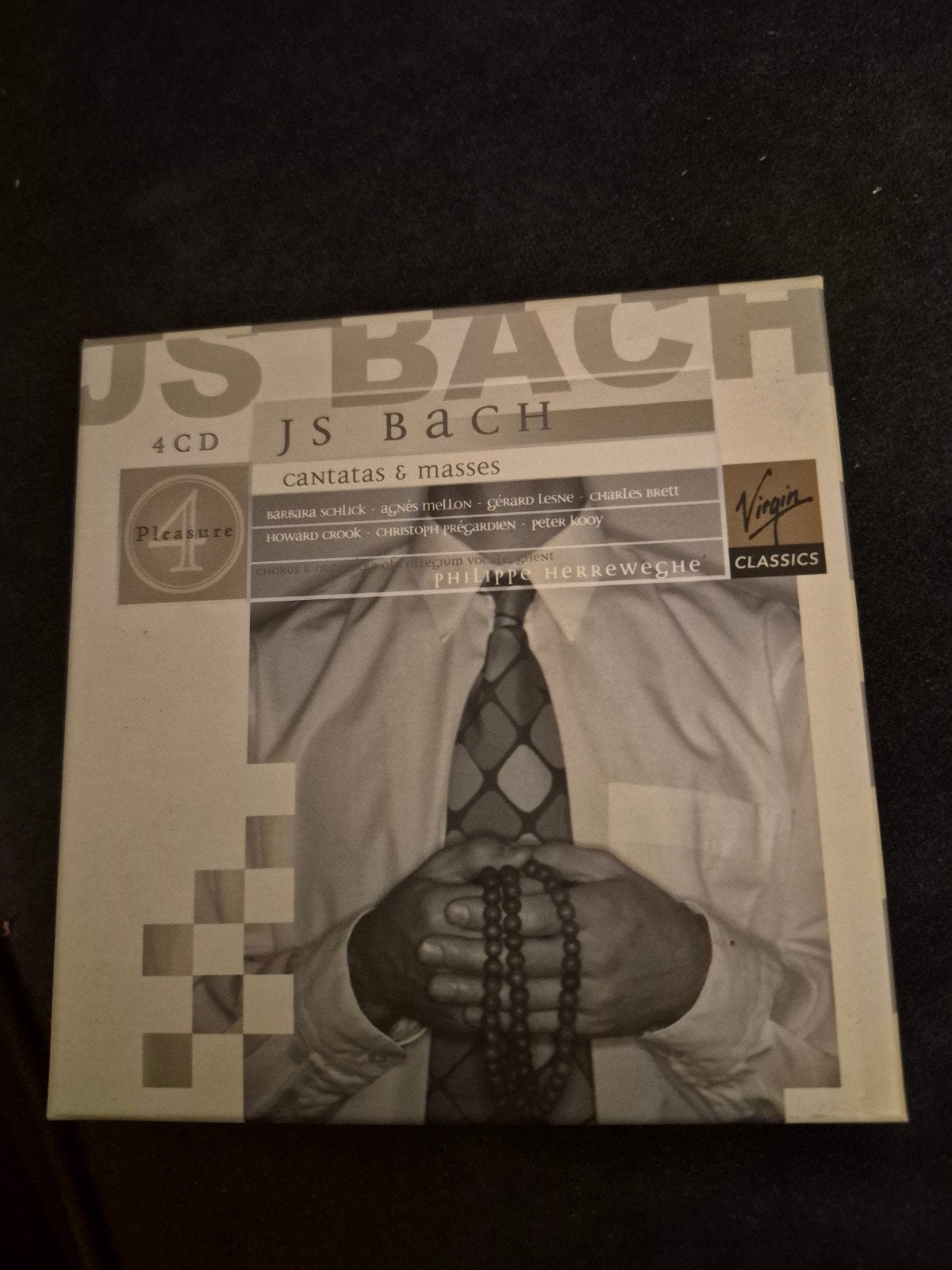 JS Bach Cantatas & Masses 4CD Boxset - Virgin Classics, Boxset, Ophalen of Verzenden, Zo goed als nieuw, Inclusief doosje