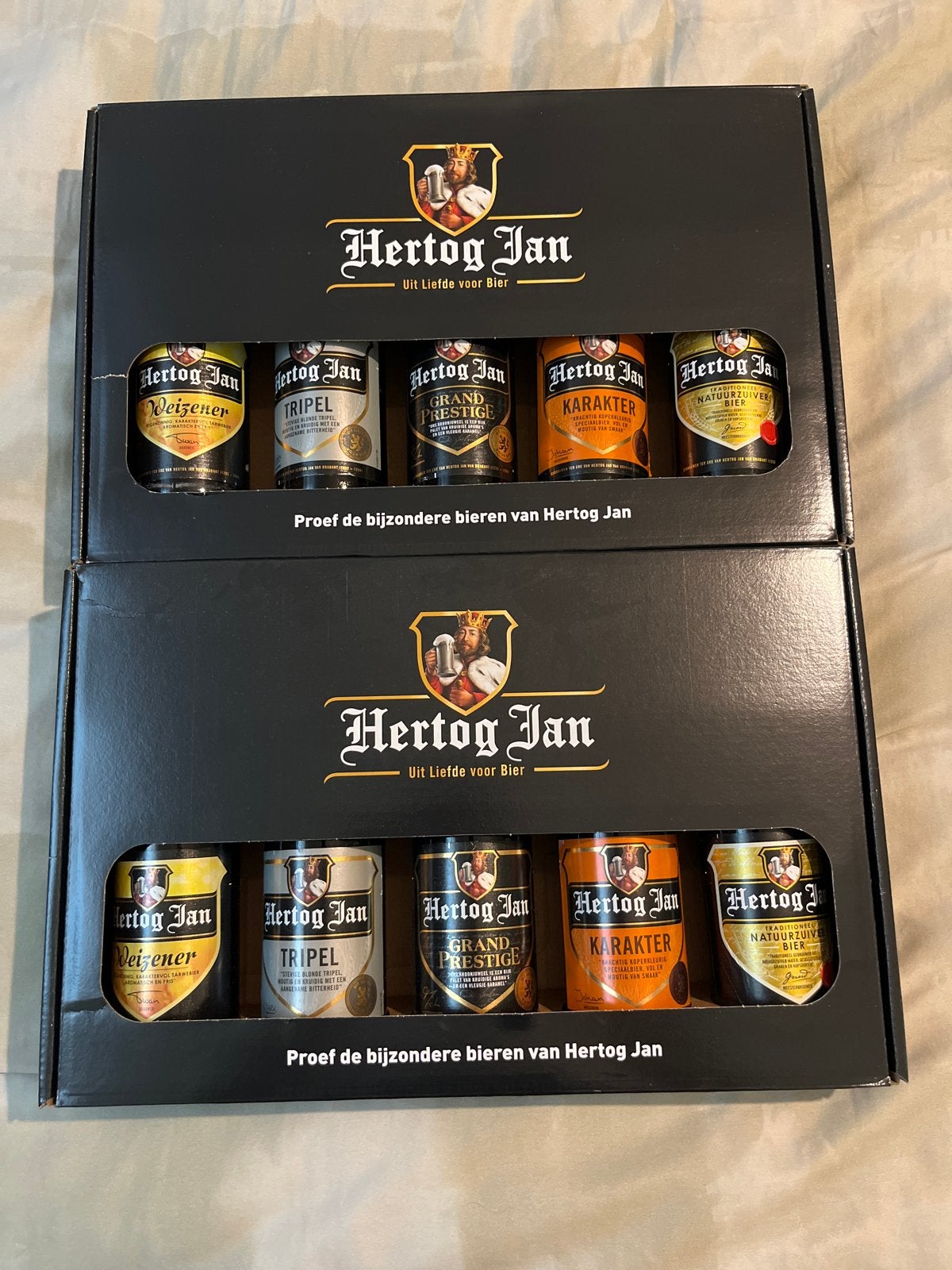 Hertog Jan Bierpakket - 2x Geschenkset, Verzamelen, Ophalen, Nieuw, Flesje(s), Hertog Jan