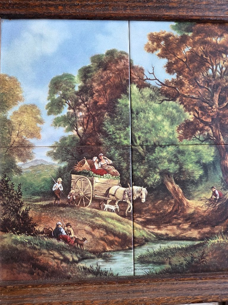 Tegeltableau, Antiek en Kunst, Ophalen