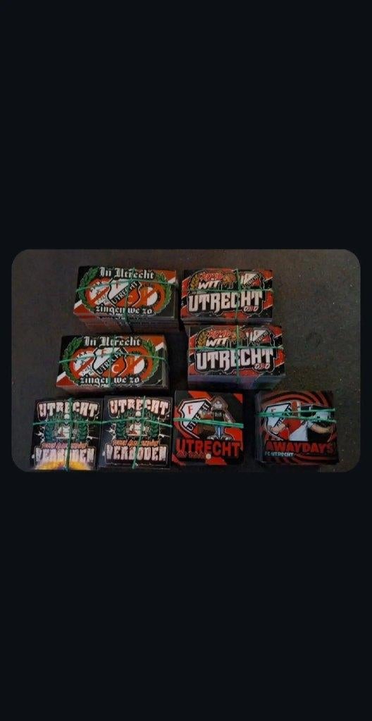 Fc utrecht stickers, Verzamelen, Sportartikelen en Voetbal, Ophalen of Verzenden, Nieuw, F.C. Utrecht, Poster, Plaatje of Sticker