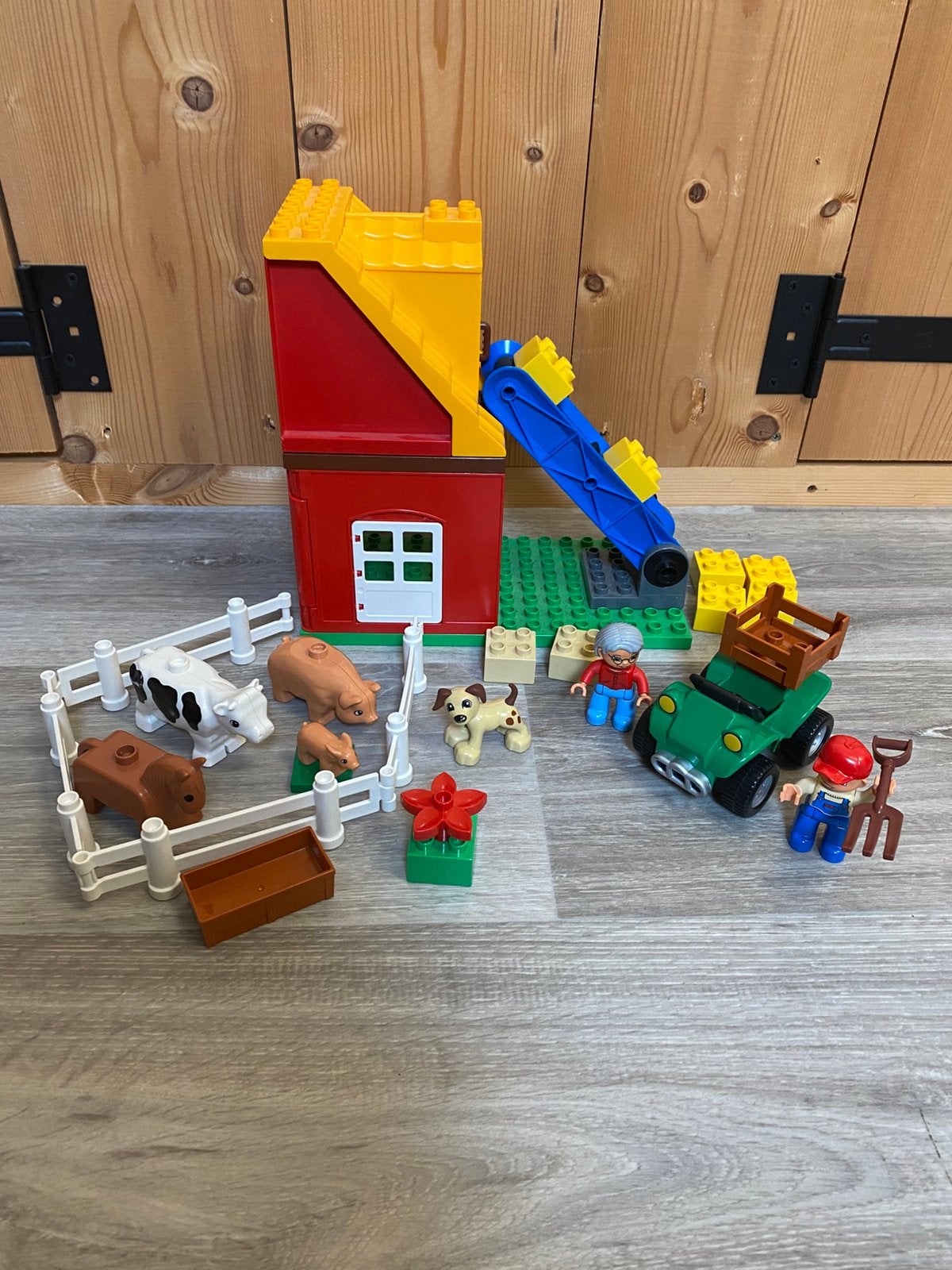 Lego Duplo boederij 4975, Kinderen en Baby's, Speelgoed | Duplo en Lego, Gebruikt, Ophalen of Verzenden, Duplo, Complete set