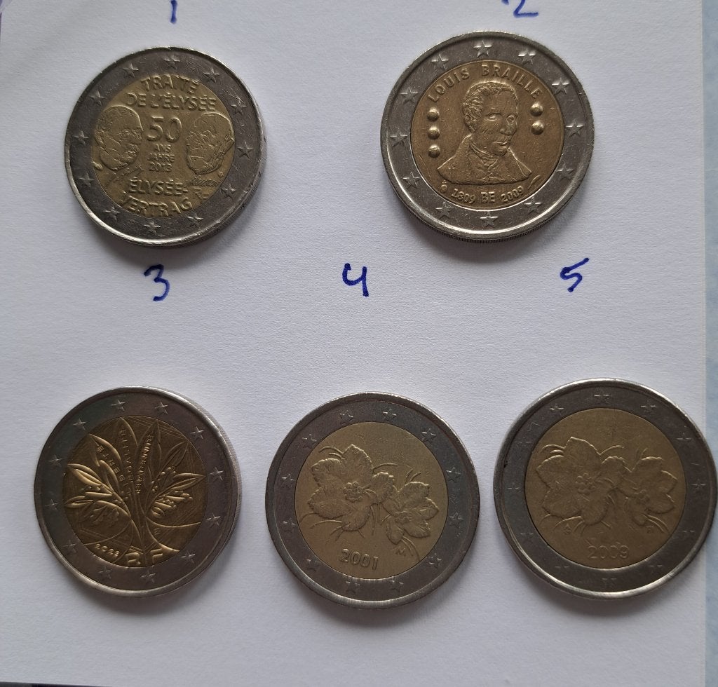 bijzondere 2 euro munten, Ophalen of Verzenden, Overige landen, 2 euro, Losse munt