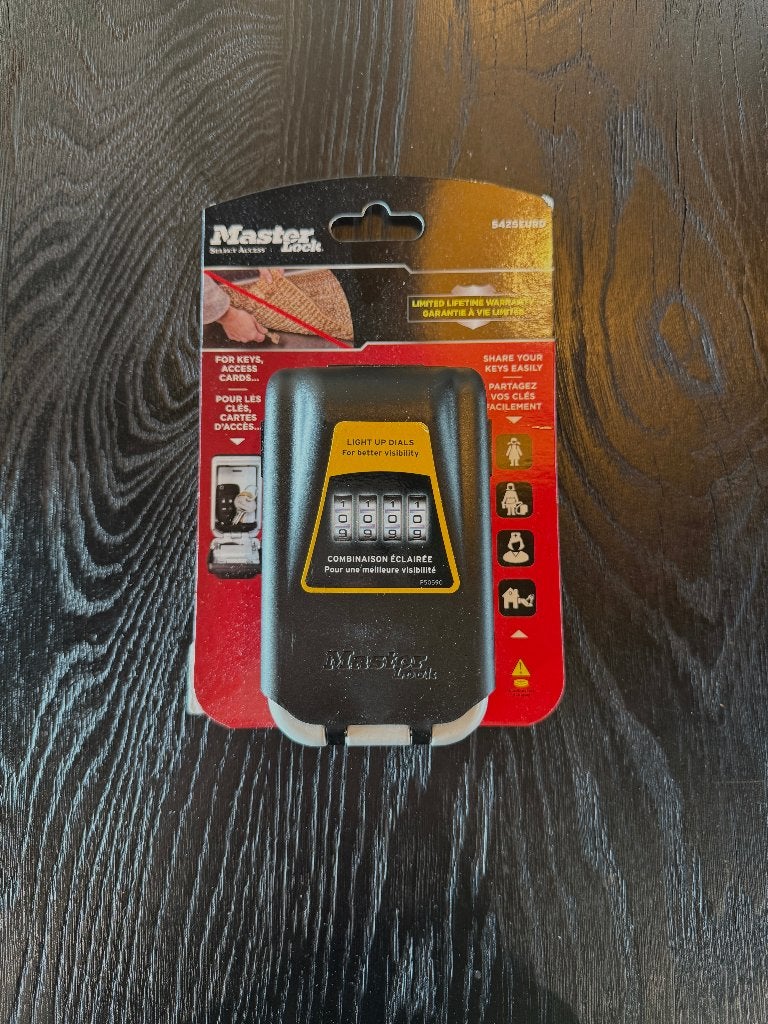 Master Lock Sleutelkluisje met Cijfercode - Nieuw, Ophalen, Nieuw, Overige materialen, Slot