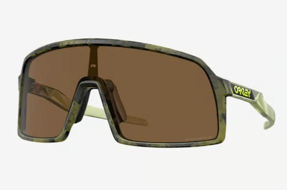Oakley Sutro S Sport Prizm Bronze lens Groen/Zwart, Sport en Fitness, Wielrennen, Zo goed als nieuw, Overige typen, Ophalen of Verzenden