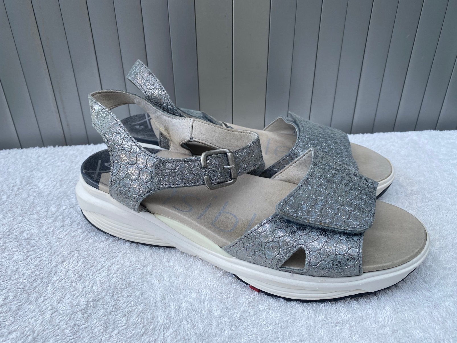 Xsensible sandalen 42 H grijs, Zo goed als nieuw, Grijs, Sandalen of Muiltjes, Ophalen of Verzenden