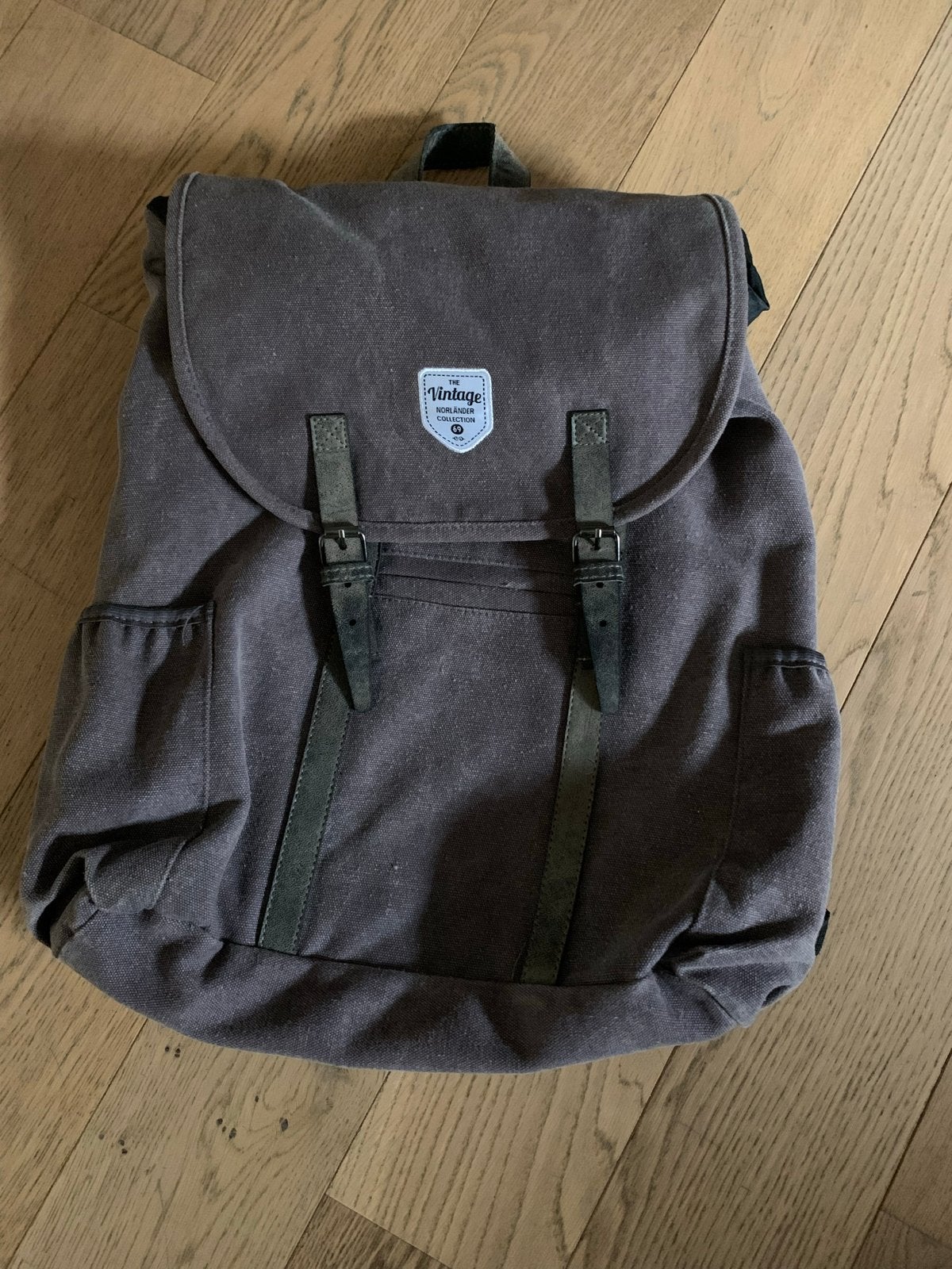 Vintage rugzak The Norlander - Stijlvol & Duurzaam, Gebruikt, 25 tot 40 cm, Ophalen of Verzenden, Overige merken