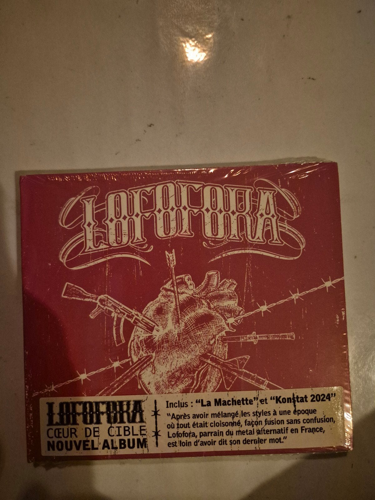 Lofofora - Coeur de cible. Cd. 2024. NIEUW, Ophalen of Verzenden, Nieuw in verpakking