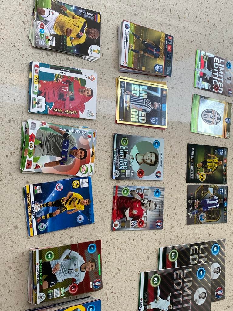 Panini collectie voetbalplaatjes - Adrenalyn XL, Limited Ed., Ophalen, Gebruikt, Buitenlandse clubs, Spelerskaart