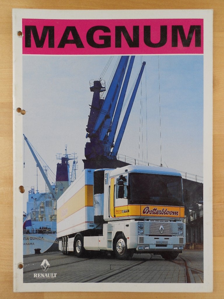 Renault Magnum Brochure 1994 – AE 385 420 520, Renault, Ophalen of Verzenden, Zo goed als nieuw, Renault