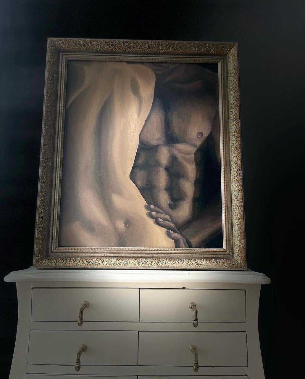 naakt schilderij Olieverfschilderij, Ophalen of Verzenden