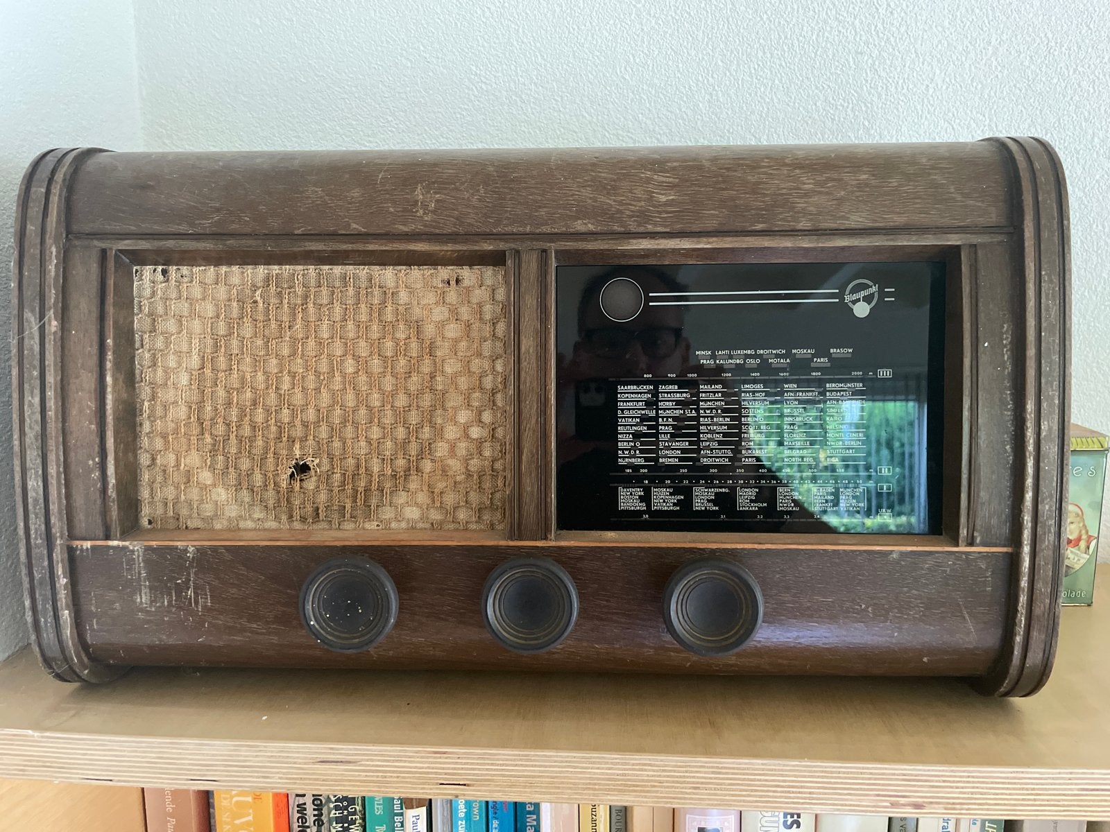 Blaupunkt F 299 W Vintage Buisradio - Jaren '50, Ophalen