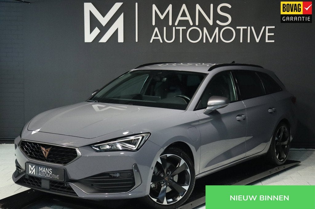 CUPRA Leon Sportstourer 1.4 e-Hybrid / MEMORY / KEYLESS / CA, 77 km/l, Gebruikt, Zwart, 4 cilinders