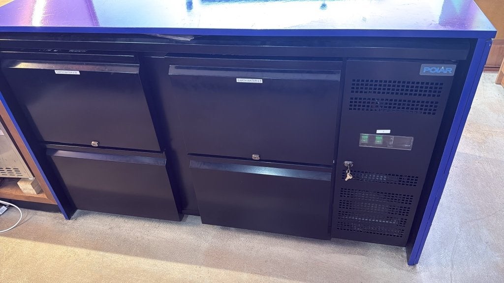 Polar Professionele Barkoeling /True Professionele Preptafel, Witgoed en Apparatuur, Koelkasten en IJskasten, Ophalen, Gebruikt