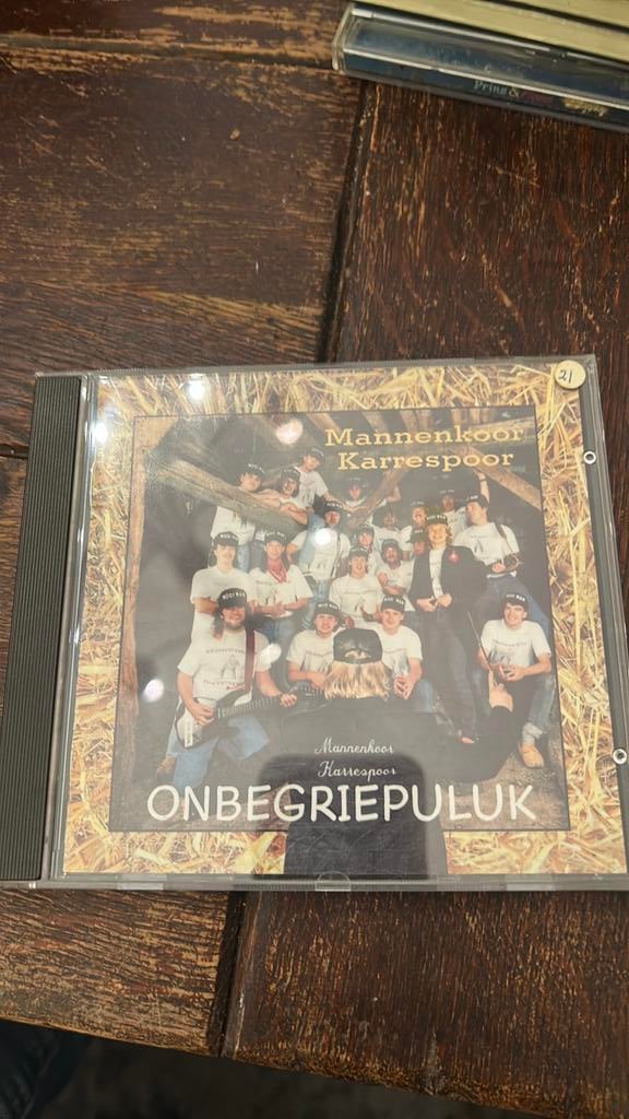 Mannenkoor karrespoor onbegriepuluk, Ophalen of Verzenden, Zo goed als nieuw, Levenslied of Smartlap