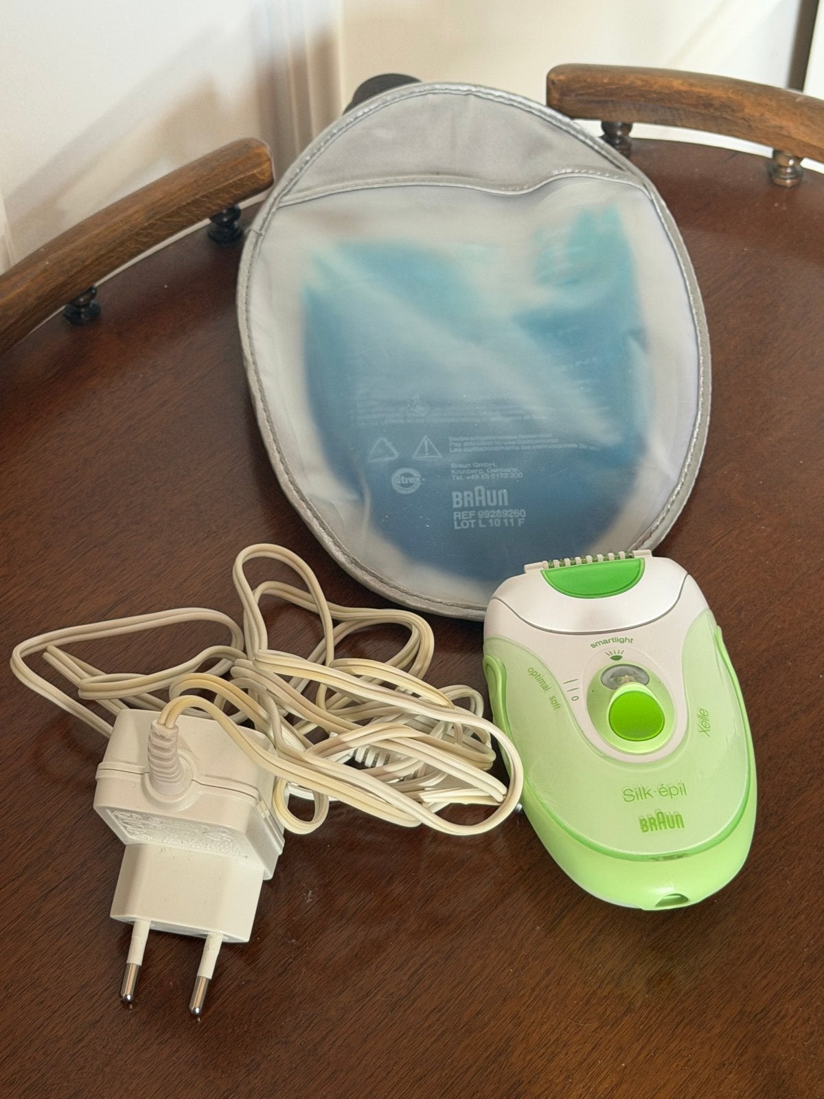Braun Silk-épil Epilator met Oplader en Koelzak, Ophalen, Gebruikt, Overige typen