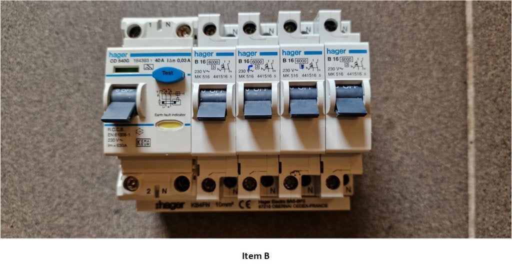 Diverse DIN rail componenten voor meterkast, Ophalen of Verzenden, Gebruikt, Overige typen