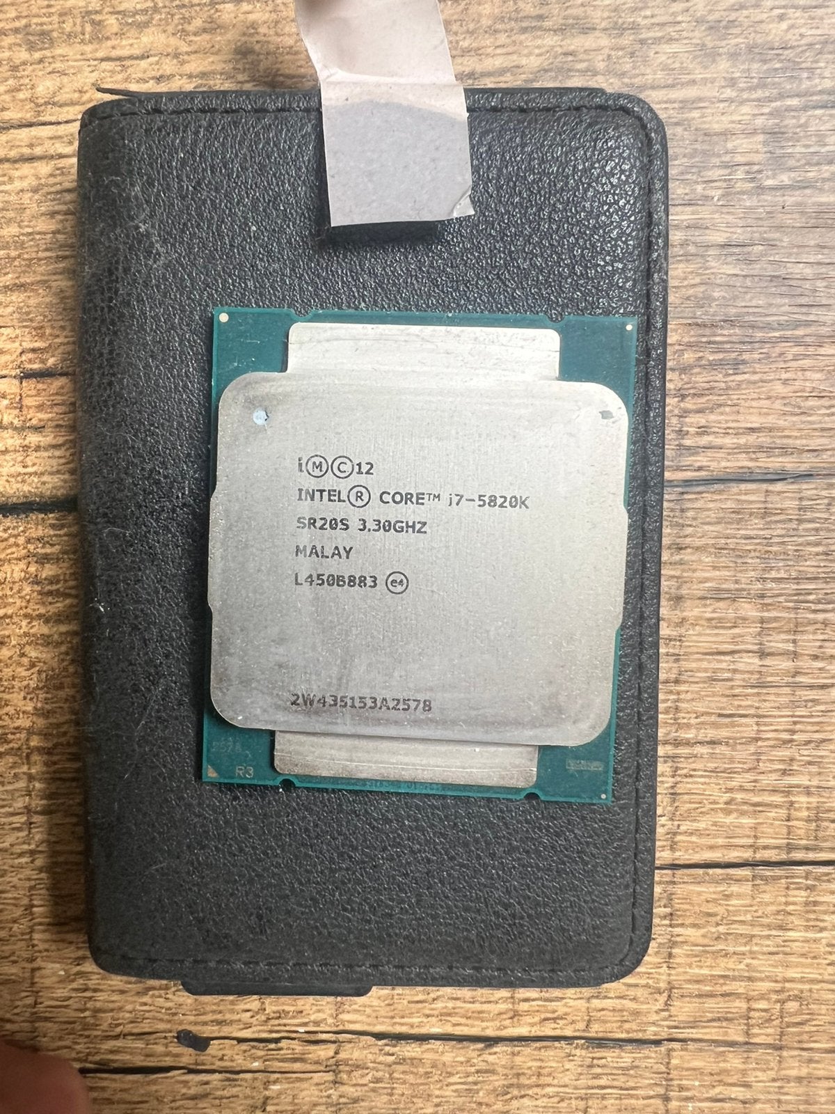 Intel Core i7-5820K processor, Computers en Software, Processors, Ophalen of Verzenden, Zo goed als nieuw, 3 tot 4 Ghz