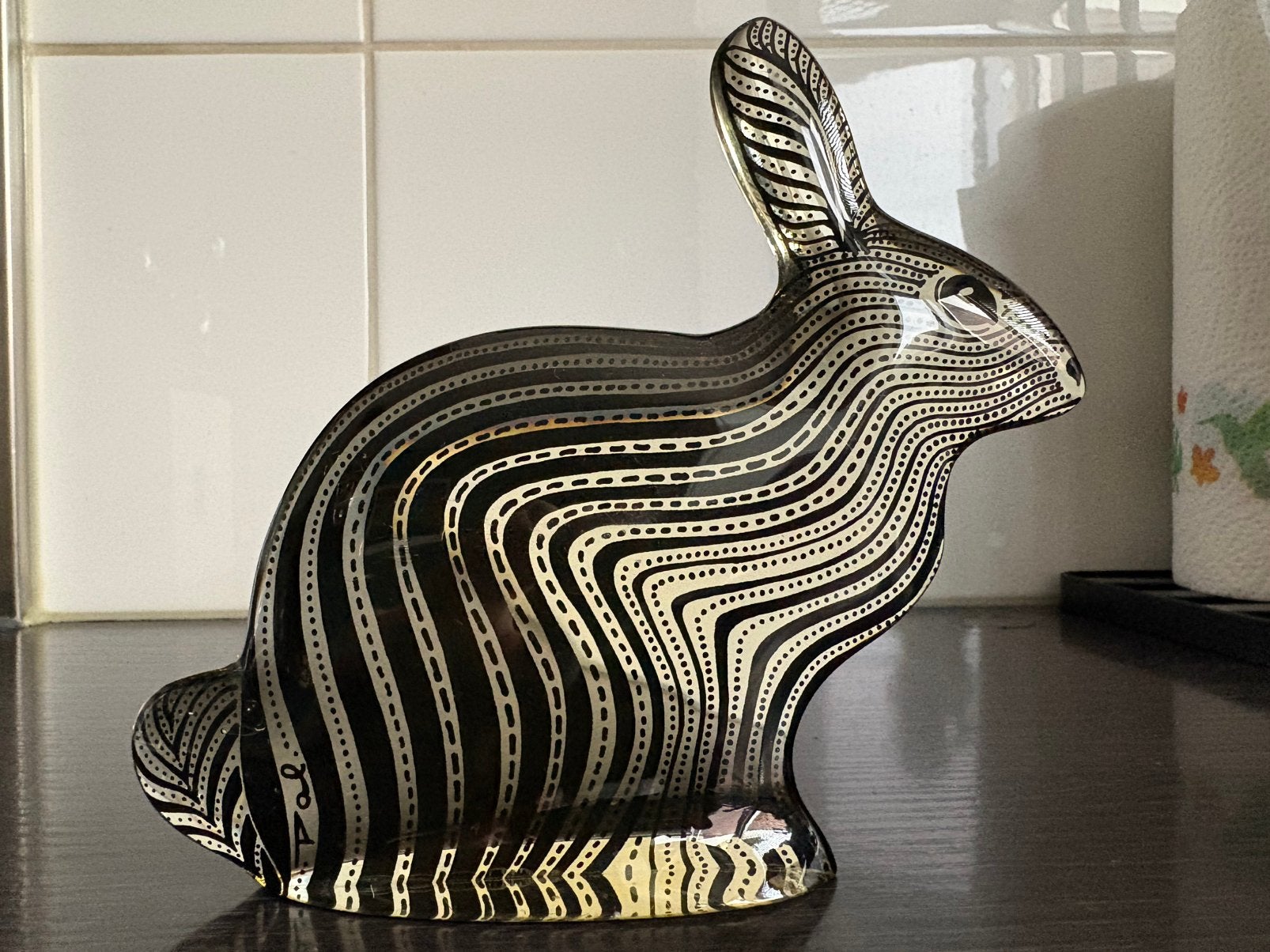 Op Art Konijn (Abraham Palatnik), Ophalen of Verzenden