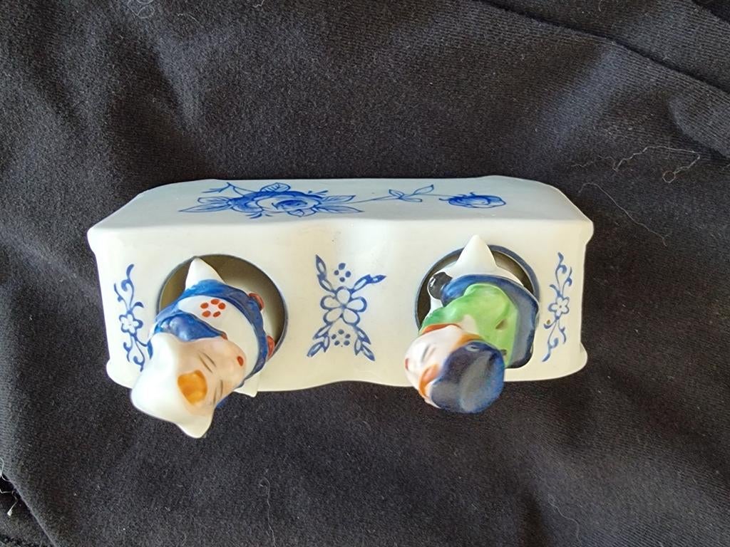 Peper en zout stelletje, Antiek en Kunst, Antiek | Keramiek en Aardewerk, Ophalen of Verzenden
