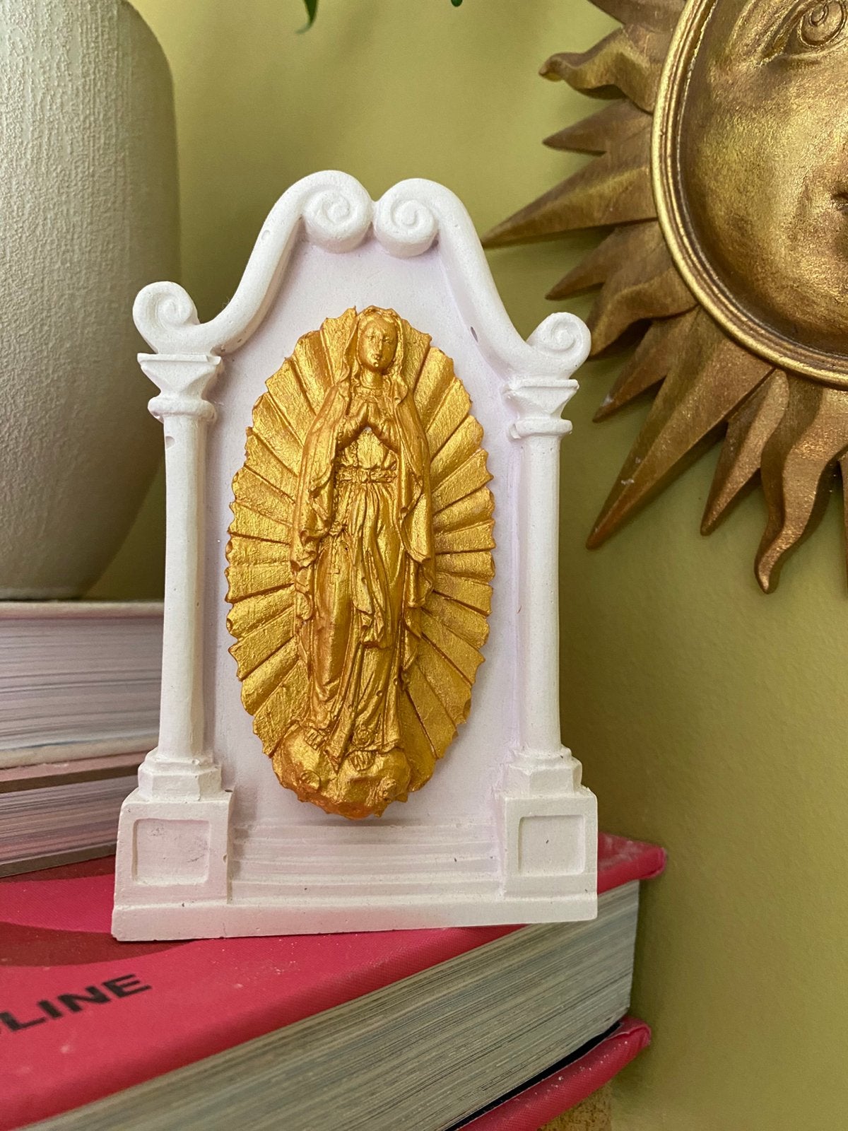 Boho Maria muurdecoratie, Verzenden, Zo goed als nieuw, Beeldje of Figuurtje