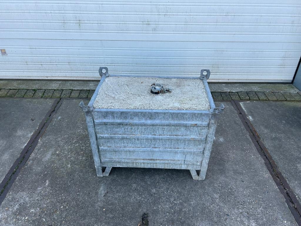 Ballastbak/ballast bak/vlaggenmastbak/ballastblok 80x50x61CM, Ophalen